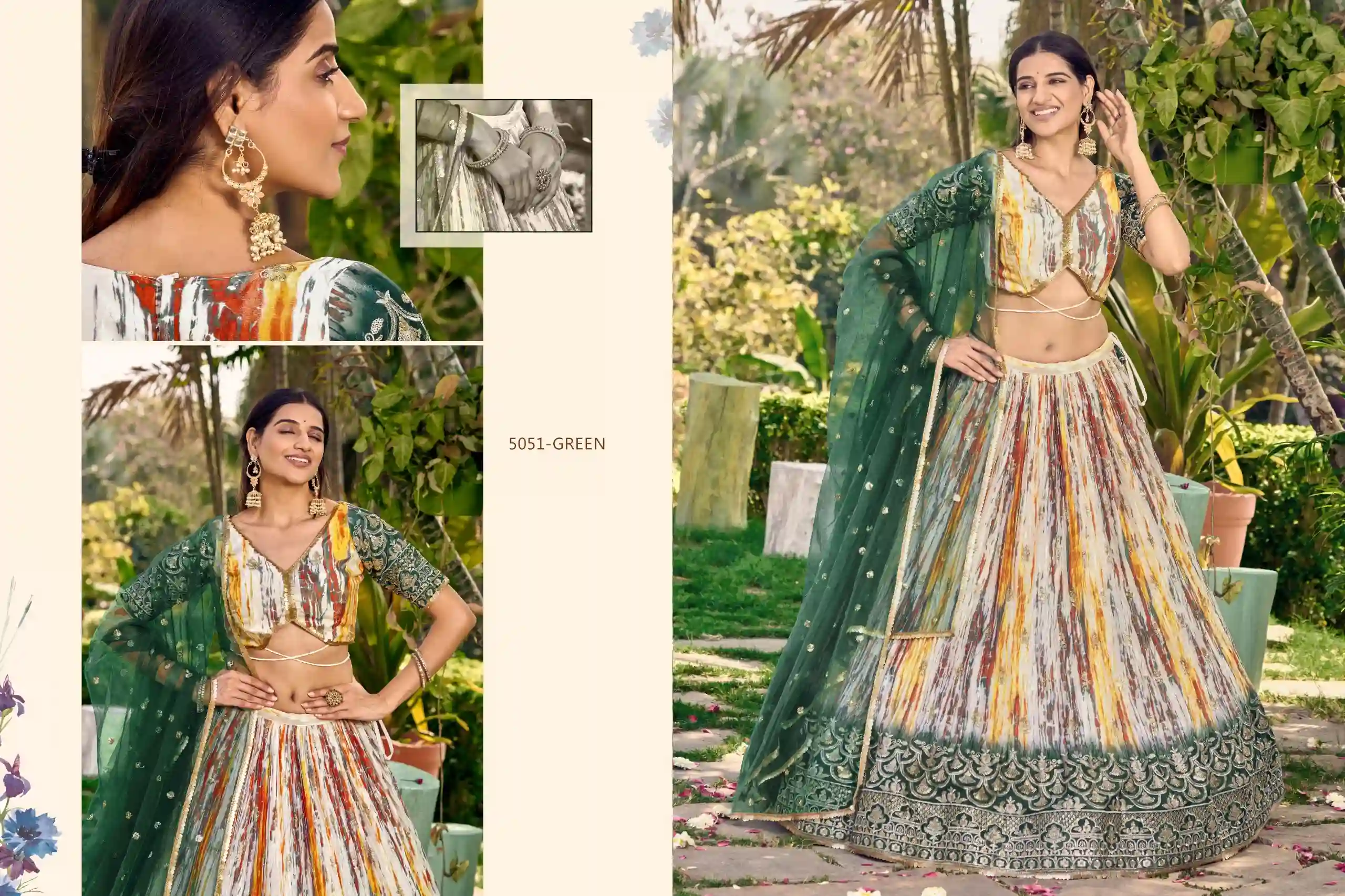 Zeel Lavanya Chinon Wholesale Lehenga Catalog — Wholesale Lehenga, MPA wholesale from Surat — view 3